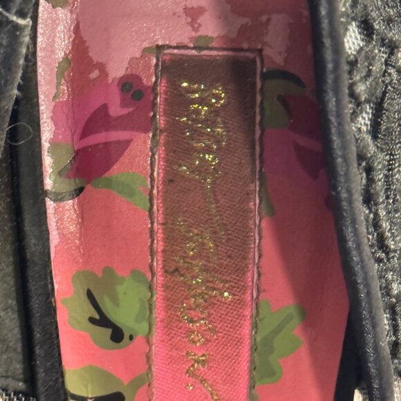 Betsey Johnson black lace stilettos - Picture 4 of 12